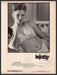 Lejaby Lingerie 1980s Print Advertisement 1986 Lace Vivacious Romance Fetch-the-Paper