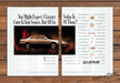 Lexus ES 300 Luxury Sedan Cater to Your Senses Print Ad 1993 1990s (2pgs)