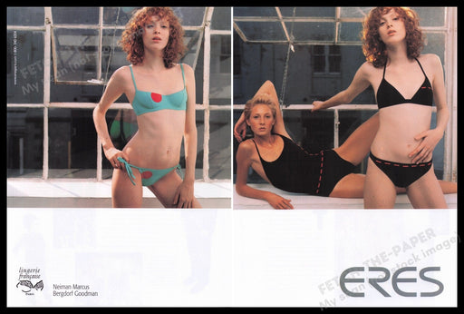 Lingerie Francaise 2000s Print Advertisement (2 pgs) 2017 Fetch the Paper!