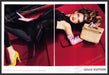 Louis Vuitton 2000s Print Advertisement (2 pages) 2008 Legs Hood of Red Car Louis Vuitton