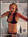 Love Cosmetics 1970s Print Advertisement 1976 Girl Splashing in the Ocean Fetch-the-Paper
