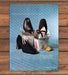 Madeline Stuart Shoes Chinese Takeout Box "Mu Shu For Lunch" Print Ad 1998 1990s