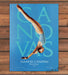 Manuel Canovas Beachwear Paris Diver in Leopard Swimsuit Print Ad 1998 1990s