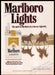Marlboro Lights 1970s Print Advertisement 1977 Cowboy Horses Running Water Marlboro Lights