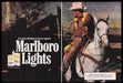 Marlboro Lights 1980s Print Advertisement (2 pgs) 1987 Fetch the Paper!