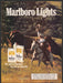 Marlboro Lights 1980s Print Advertisement Ad 1986 Roping Cowboy Marlboro