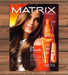 Matrix Sleek Look Lisalla Long Brown Hair Shampoo Print Ad 2008 2000s