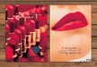 Max Factor Impact Lipstick High Definition Lips Red Print Ad 1993 1990s (2pgs)