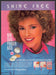 Maybelline 1980s Print Advertisement 1986 Shine Free Curly Haired Model Maybelline