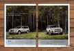 Mercedes-Benz BlueTEC SUVs Live Green Save Green Print Ad 2008 2000s (2pgs)