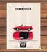 Mercury Capri XR2 Notice Lack Of Top Red Convertible Print Ad 1991 1990s