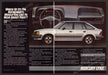 Mercury Lynx 1980s Magazine Print Ad (2 pages) 1984 196 Refinements Mercury Lynx