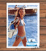 Michael Kors Island Capri Perfume Bikini Model Boat Print Ad 2008 2000s