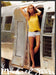 Michael Stars 2000s Print Advertisement 2013 Legs Airstream Fetch-the-Paper