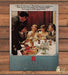 Michelob Light Beer Manhattan Steakhouse Dinner Toast Print Ad 1979 1970s