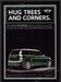 Mini Cooper 2000s Print Advertisement Ad 2008 "Hug trees and corners" Mini Cooper