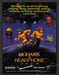 Mohawk & Headphone Jack Video Game 1990s Print Advertisement Ad 1993