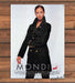 Mondi Black Double-Breasted Coat Gold Buttons Print Ad 1997 1990s
