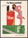 More Cigarettes 1980s Print Advertisement 1981 "I'm more satisfied" Fetch-the-Paper