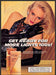 More Lights 100s 1980s Print Advertisement 1985 Blonde "Get ready for more..." More Lights 100s