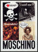 Moschino 1990s Print Advertisement Ad 1993 "No to violence" "I heart drugs" Fetch-the-Paper