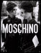 Moschino 2000s Print Advertisement 2005 Black & White Fashion Models Fetch-the-Paper