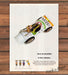 Mudd 5 Minute Masque Tube Race Car "Zero to beautiful" Print Ad 1998 1990s