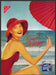 Nabisco Oreo CarbWell Cookies 2000s Print Advertisement 2004 Red Beach Legs Fetch-the-Paper