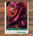 Naturalizer Burgundy Leather Pumps Pink Orchids Fan Heels Print Ad 1987 1980s