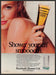 Neutrogena Rainbath Shower Gel 1980s Print Advertisement Ad 1981 Bare Skin Fetch the Paper!