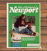 Newport Cigarettes Alive Pleasure Couple Sledding Dog Snow Print Ad 1979 1970s