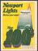 Newport Lights Cigarettes 1980s Print Advertisement 1981 Yellow & Green Bright Fetch-the-Paper