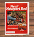 Newport Red Non-Menthol Cigarettes Leaf Pile Alive Pleasure Print Ad 1981 1980s