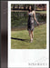 Nina Ricci 2010s Print Advertisement 2012 Legs Model Walking by a Pond Fetch-the-Paper