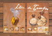 Nina Ricci L'Air du Temps Golden Dreams Christmas Print Ad 1986 1980s (2pgs)