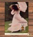 Nina Ricci L'Air du Temps Romantic Perfume Pink Dress Twirl Print Ad 1978 1970s