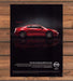 Nissan Altima Coupe Red Car True Coupe Shift Print Ad 2007 2000s