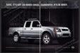 Nissan Frontier 2000s Print Ad (2 page) 2002 Inner Child in Juvey Fetch-the-Paper
