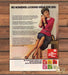 No Nonsense Pantyhose Hosiery 1980s Print Advertisement Ad 1980 Great Legs