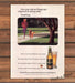 O'Doul's Non-Alcohol Beer Jogger Dog Bogart Cold Tap Water Print Ad 1993 1990s