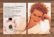 Oil of Olay 1980s Print Advertisement (2 pages) 1989 Freckled Redhead Model Skin