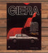 Oldsmobile Cutlass Ciera Silver Sedan Red Road Wire Wheels Print Ad 1985 1980s