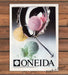 Oneida Flatware 1980s Print Advertisement Ad 1985 Flight of Fancy Juilliard