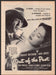 "Out of the Past" Movie Release 1940s Print Advertisement Ad 1947 Fetch-the-Paper