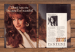 Pantene Hair BIG HAIR style 1980s Print Advertisement (2 Pages) 1988