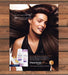 Pantene Pro-V Beautiful Lengths Long Flowing Brown Hair Print Ad 2008 2000s