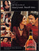 Paul Masson Brandy 2000s Print Advertisement Ad 2002 "Good Friends Smooth Times" Fetch-the-Paper
