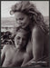 Paul Mitchell Wife and Son 2000s Print Advertisement 2007 Hair Beach Rocks Fetch-the-Paper