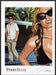 Perry Ellis 2000s Print Advertisement 2007 Couple Illustration Palm Trees Fetch-the-Paper