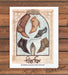Peter Fox "A Stitch In Time" Illustrated Boots Shoes Western Print Ad 1986 1980s